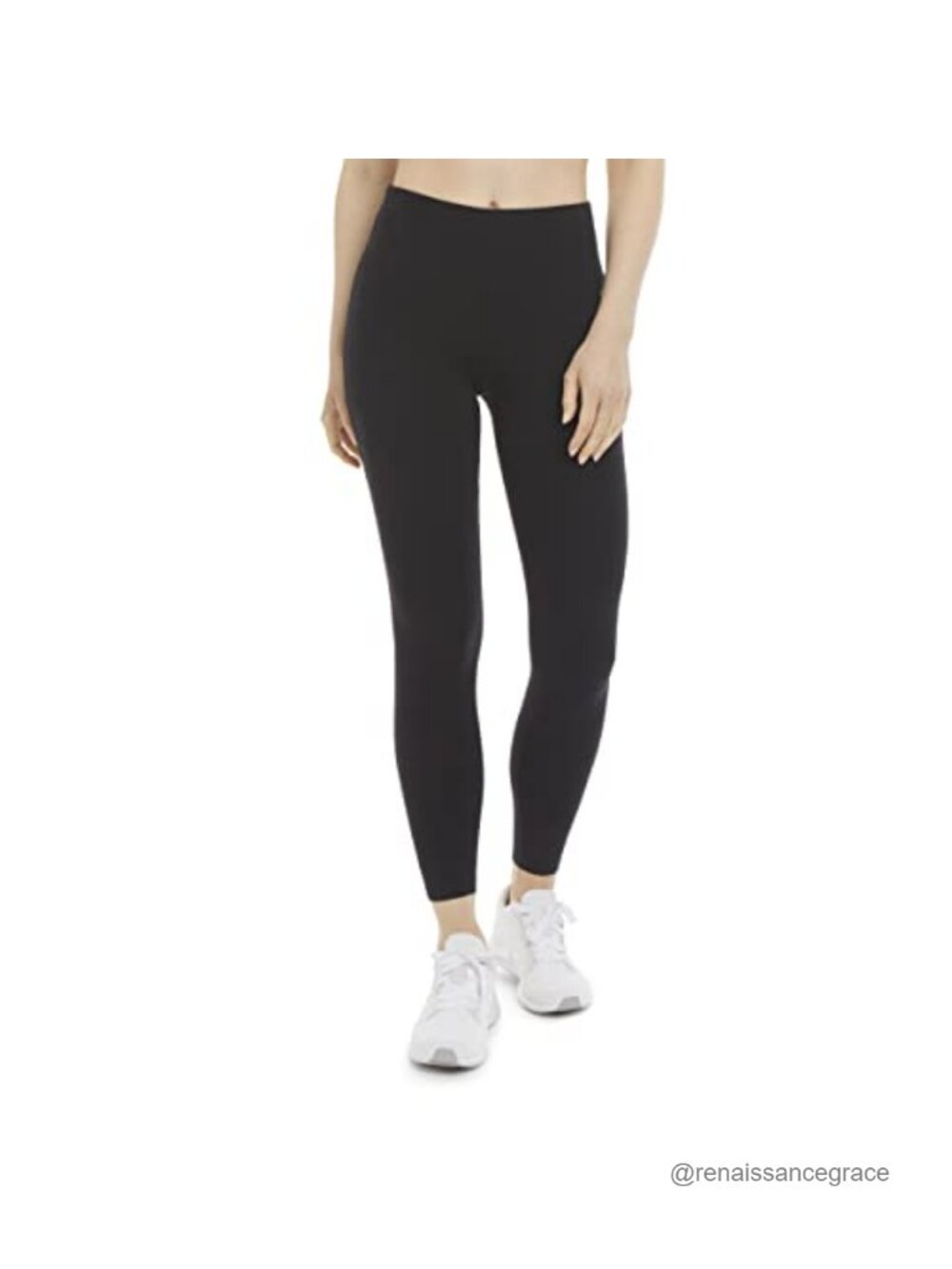 High Waist Ankle Leggings Cotton Stretch Yoga Pants